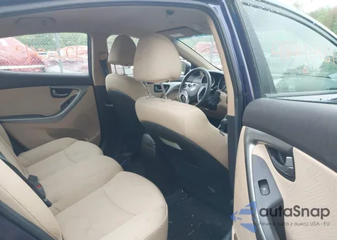 2013 Hyundai Elantra Gls z USA, uszkodzony, nr VIN 5NPDH4AE3DH196598